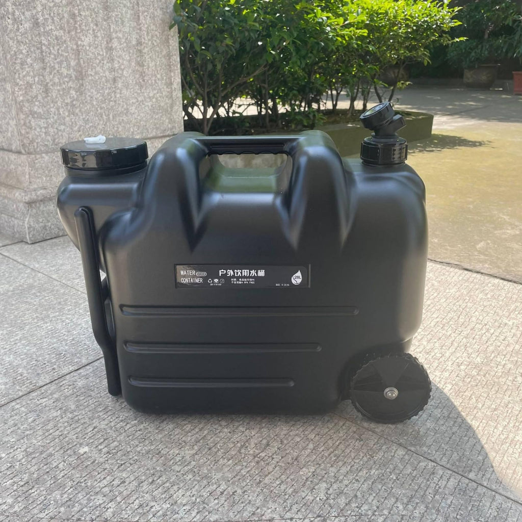 Portable Water Dispenser with Faucet Wheels Large Capacity C540445