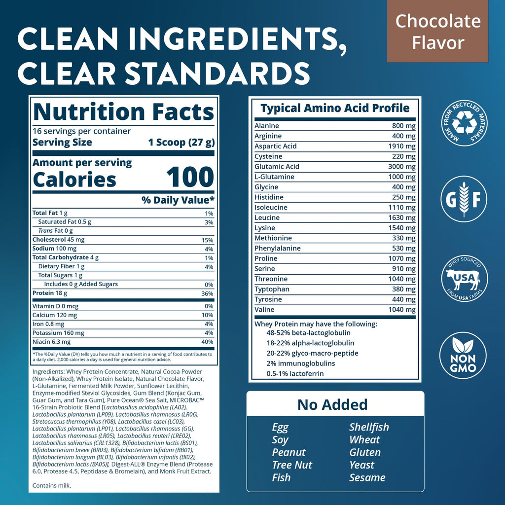 Whey Protein Chocolate 16 Servings Q8060