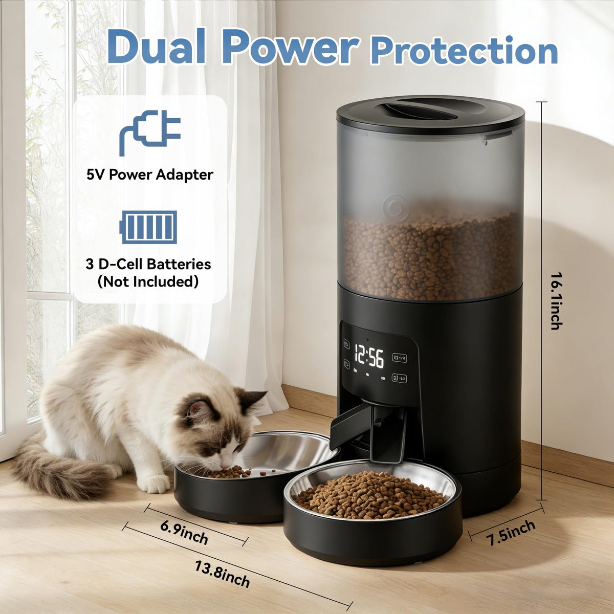 Automatic Cat Feeder 6L K6184