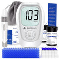 Glucose Monitor Kit, 100 Blood Glucose Strips, No Coding O9261