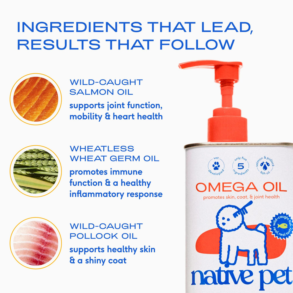 Omega 3 Fish Oil for Dogs & Cats 8oz G2233