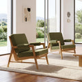 Boucle Upholstered Accent Chair Set of 2 D367586