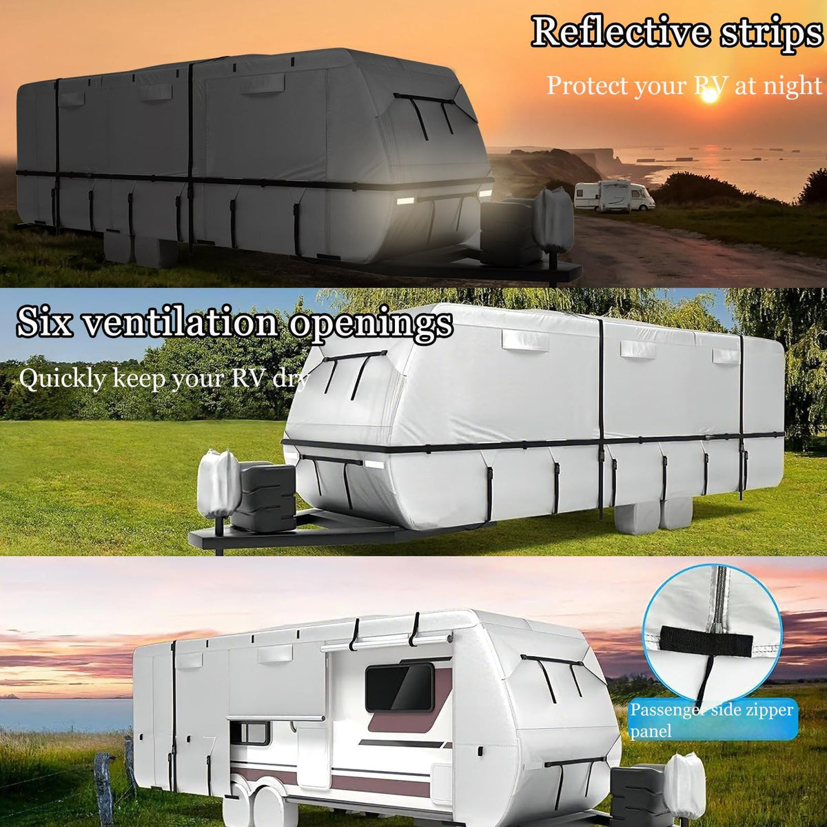 14-16ft Travel Trailer RV Cover N5412