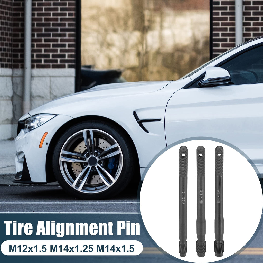 Black M12x1.5 M14x1.5 M14x1.25 Wheel Hangers Alignment Pin F689