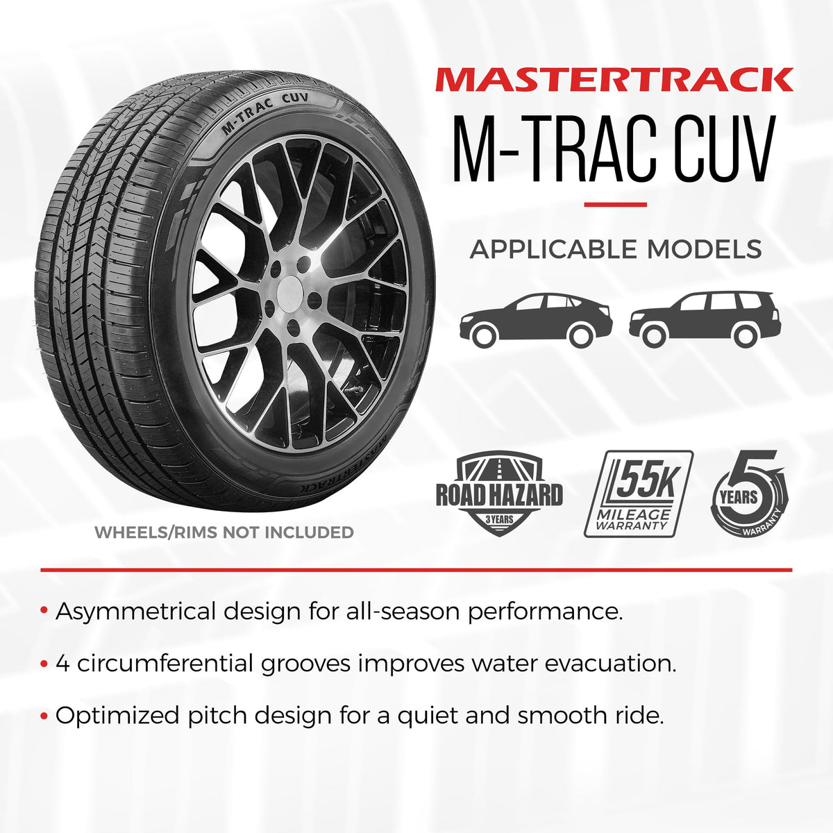 275/55R20 117V XL Tires W95622