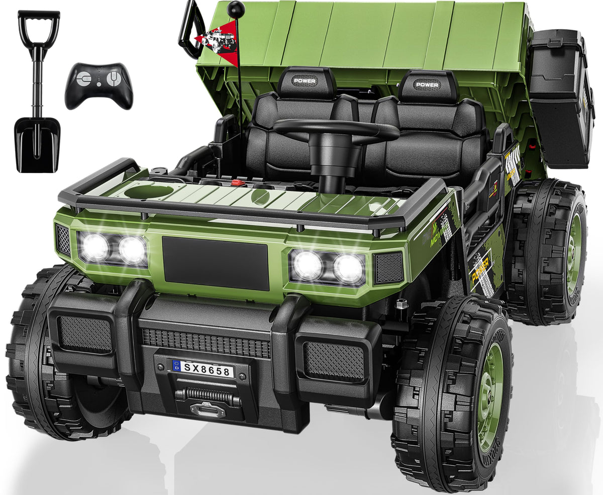 24V 2 Seater Ride On Dump Truck M5358