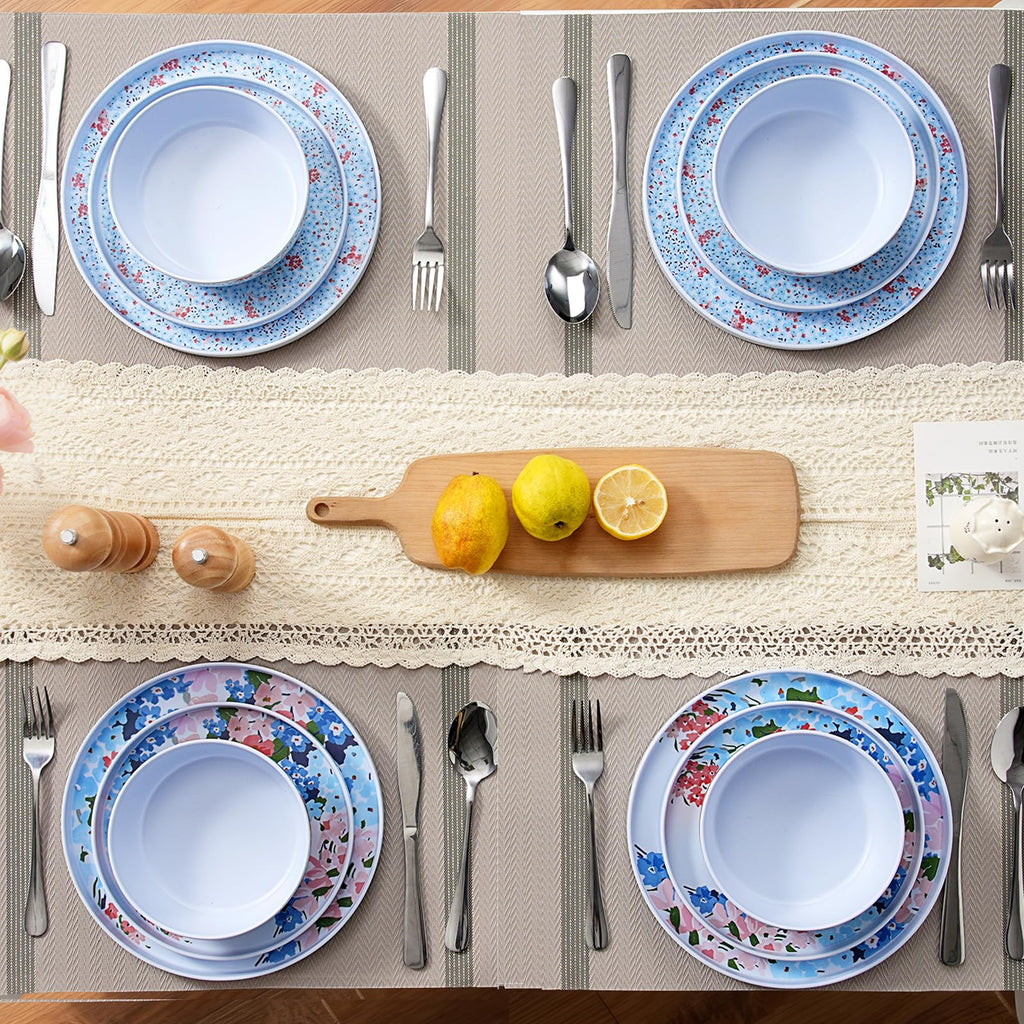 12 Pcs Melamine Dinnerware Set for 4 K46113