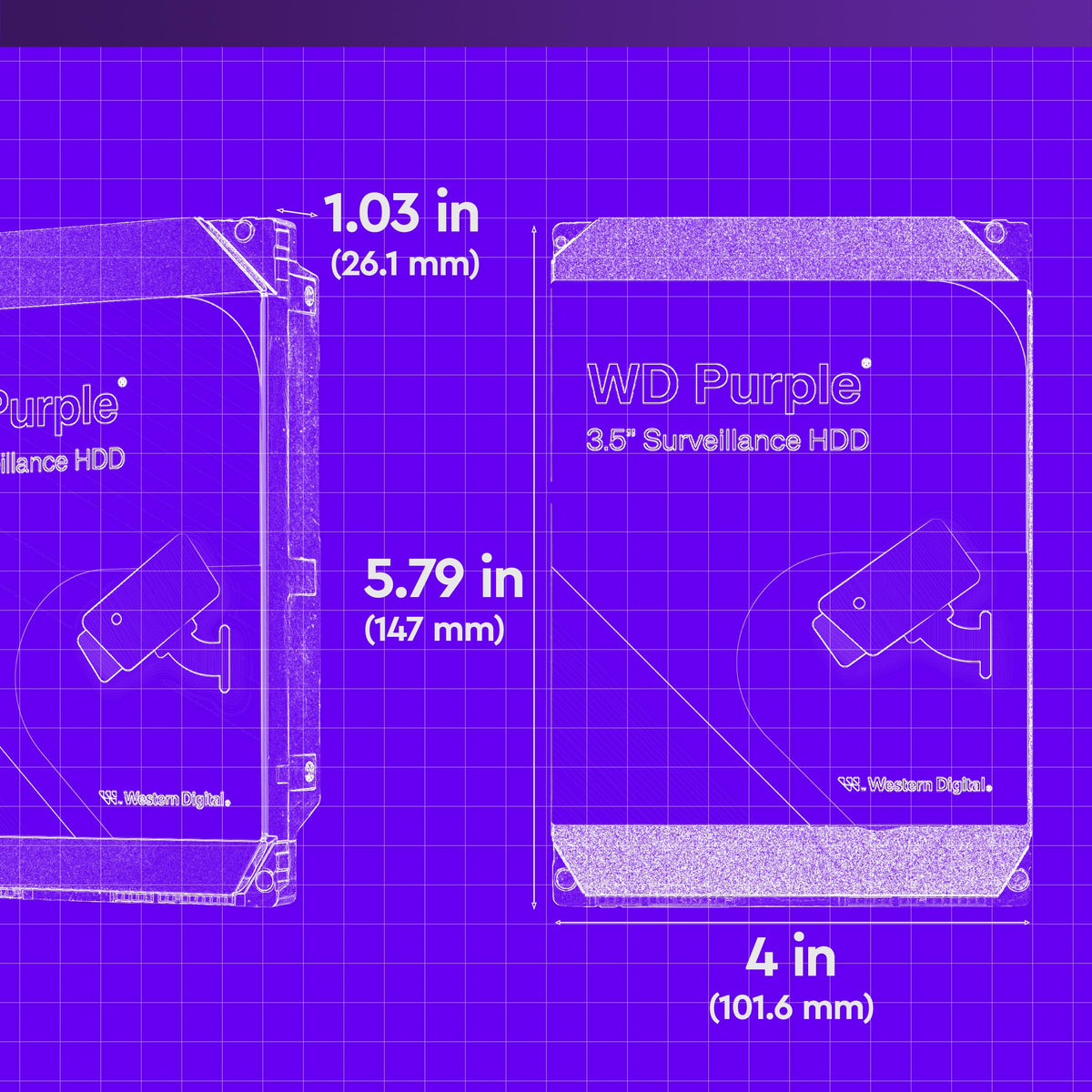 8TB Surveillance Internal Hard Drive HDD K57410