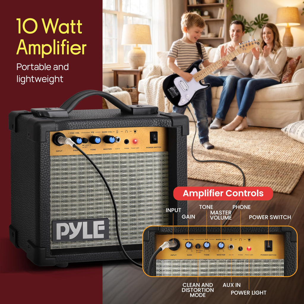Kids Electric Guitar Starter Kit with Amplifier M27555
